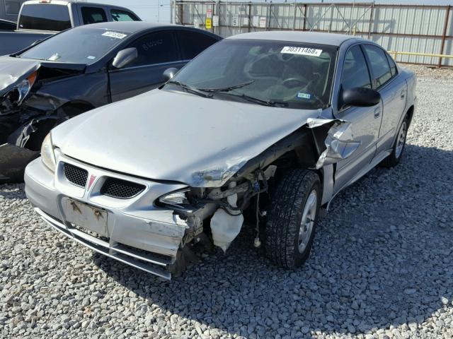 1G2NE52FX3C108929 - 2003 PONTIAC GRAND AM S ვერცხლისფერი ფოტო 2
