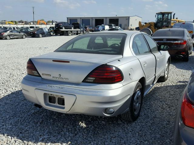 1G2NE52FX3C108929 - 2003 PONTIAC GRAND AM S SILVER photo 4