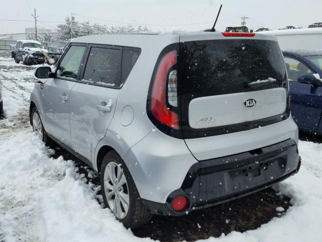 KNDJP3A55G7860361 - 2016 KIA SOUL + SILVER photo 3