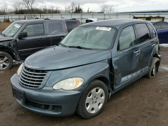 3A4FY58B96T304455 - 2006 CHRYSLER PT CRUISER GREEN photo 2