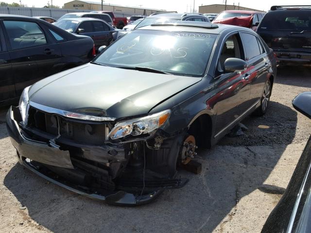 4T1BK3DB1BU385026 - 2011 TOYOTA AVALON BAS GREEN photo 2