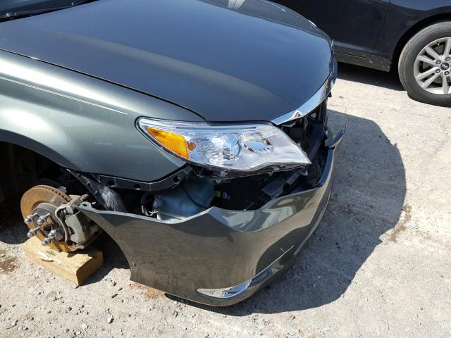 4T1BK3DB1BU385026 - 2011 TOYOTA AVALON BAS GREEN photo 9