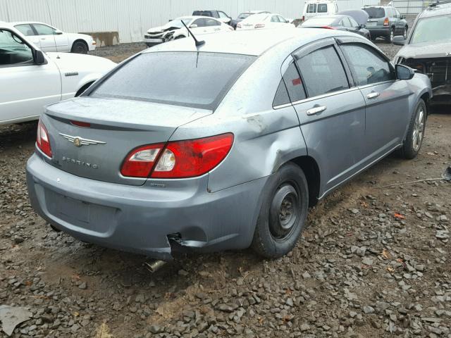 1C3LC66M07N550219 - 2007 CHRYSLER SEBRING LI GRAY photo 4