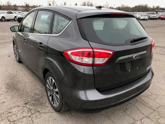 1FADP5DU9HL103974 - 2017 FORD C-MAX TITA GRAY photo 3