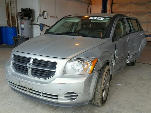 1B3HB48A29D231992 - 2009 DODGE CALIBER SX SILVER photo 2