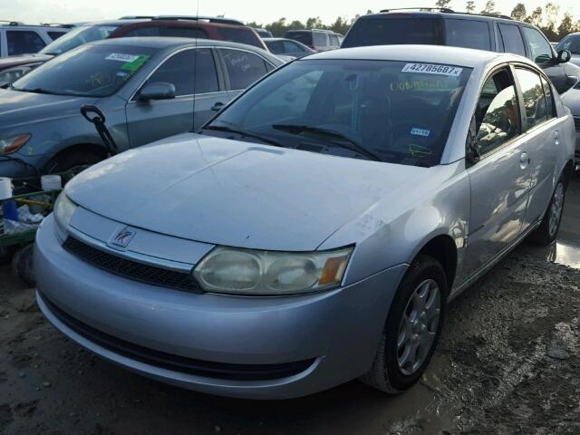 1G8AZ52FX4Z105892 - 2004 SATURN ION LEVEL SILVER photo 2
