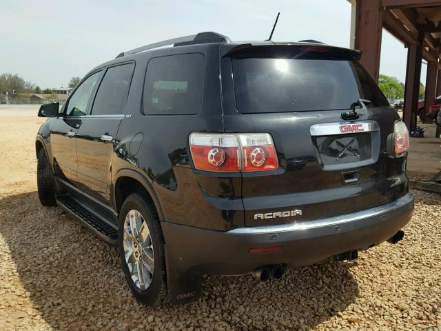 1GKLRNED4AJ162581 - 2010 GMC ACADIA SLT შავი ფოტო 3