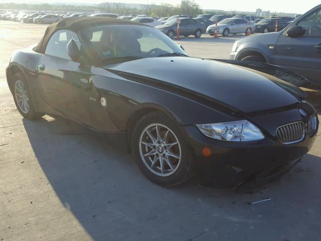 4USBT33535LS54682 - 2005 BMW Z4 2.5 BLACK photo 1