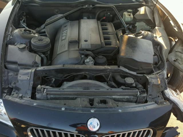 4USBT33535LS54682 - 2005 BMW Z4 2.5 BLACK photo 7