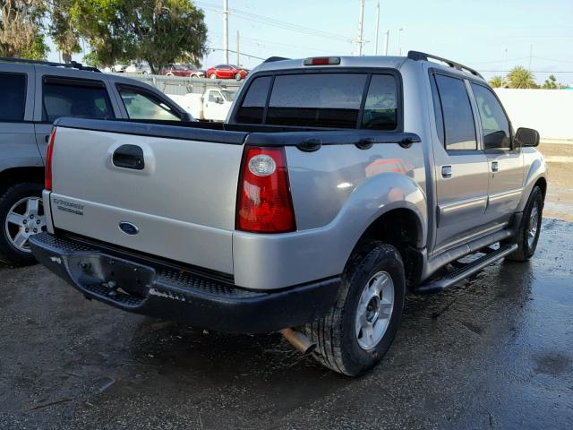 1FMZU67E13UA88730 - 2003 FORD EXPLORER S SILVER photo 4