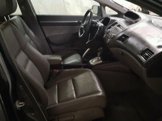 2HGFA1F97AH552936 - 2010 HONDA CIVIC EXL GRAY photo 5