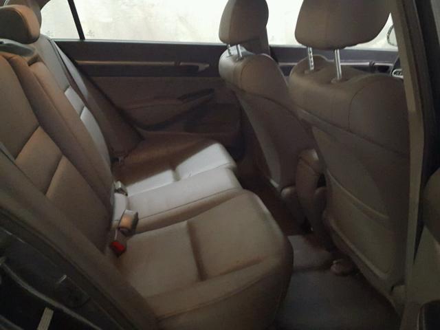 2HGFA1F97AH552936 - 2010 HONDA CIVIC EXL GRAY photo 6