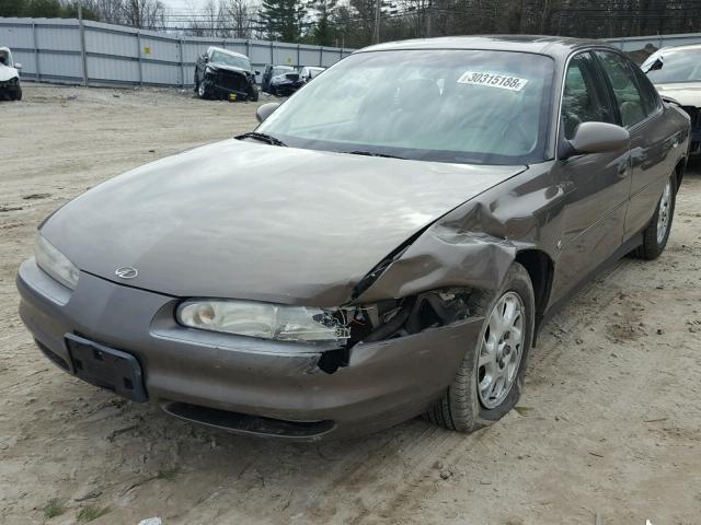 1G3WS52H91F141359 - 2001 OLDSMOBILE INTRIGUE G BROWN photo 2