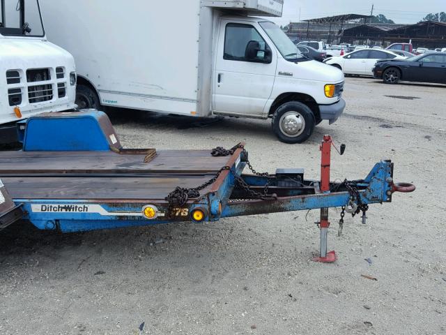 1DS0000J8Y17T1060 - 2001 DITCH WITCH TRAILER BLUE photo 5