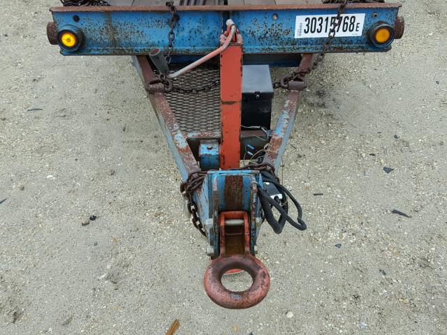 1DS0000J8Y17T1060 - 2001 DITCH WITCH TRAILER BLUE photo 7