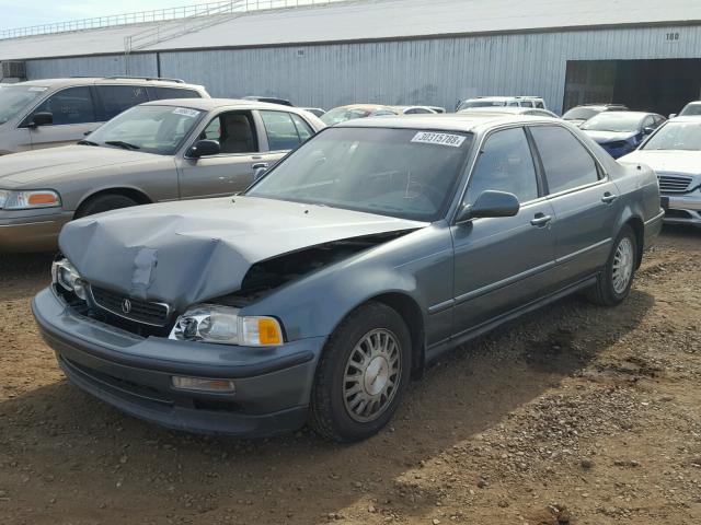 JH4KA7660SC015141 - 1995 ACURA LEGEND L GREEN photo 2