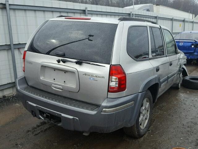 4NUDT13SX42101766 - 2004 ISUZU ASCENDER S 银色 照片 4