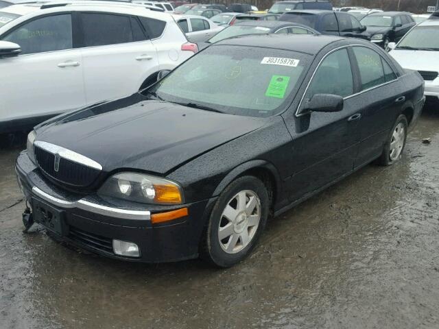 1LNHM86S22Y607077 - 2002 LINCOLN LS 黑色 照片 2