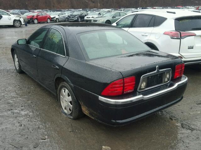 1LNHM86S22Y607077 - 2002 LINCOLN LS 黑色 照片 3
