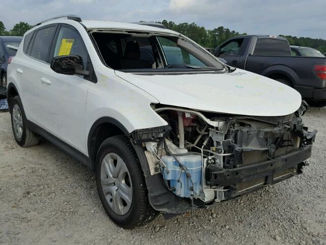2T3ZFREVXEW101628 - 2014 TOYOTA RAV4 LE WHITE photo 1