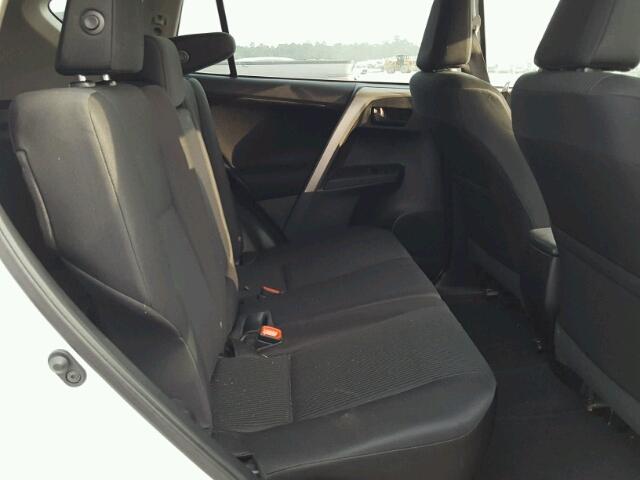 2T3ZFREVXEW101628 - 2014 TOYOTA RAV4 LE WHITE photo 6