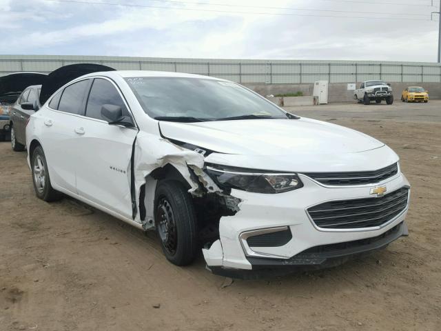 1G1ZC5ST2GF297887 - 2016 CHEVROLET MALIBU LS თეთრი ფოტო 1