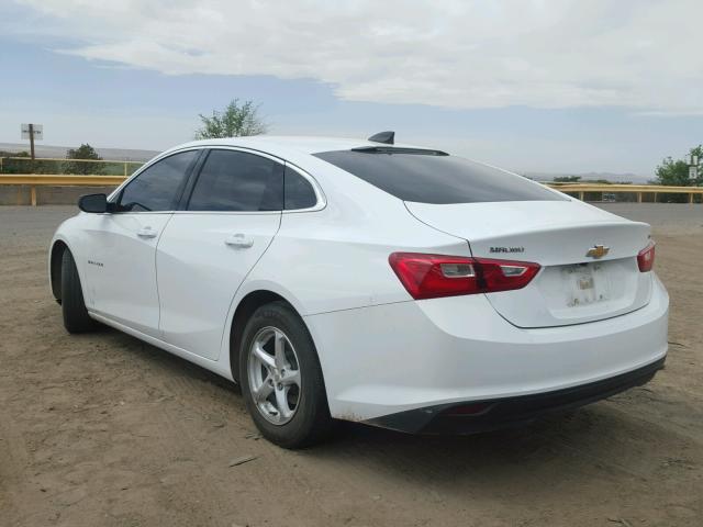 1G1ZC5ST2GF297887 - 2016 CHEVROLET MALIBU LS თეთრი ფოტო 3