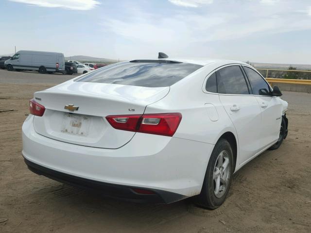 1G1ZC5ST2GF297887 - 2016 CHEVROLET MALIBU LS თეთრი ფოტო 4