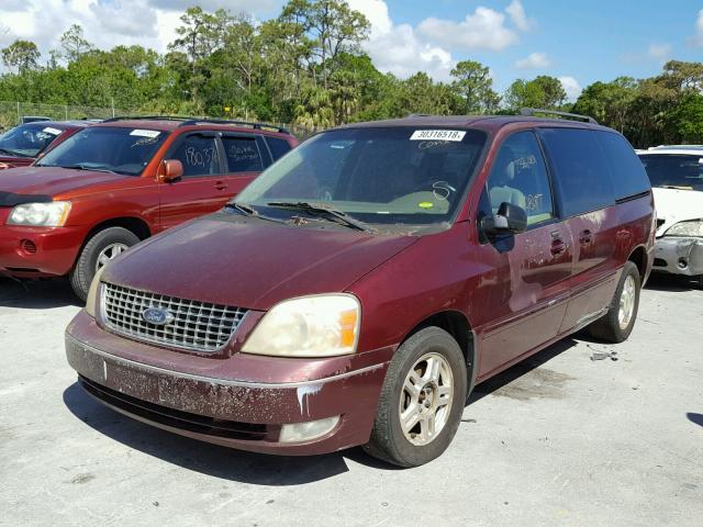 2FMZA52226BA51728 - 2006 FORD FREESTAR S BURGUNDY photo 2