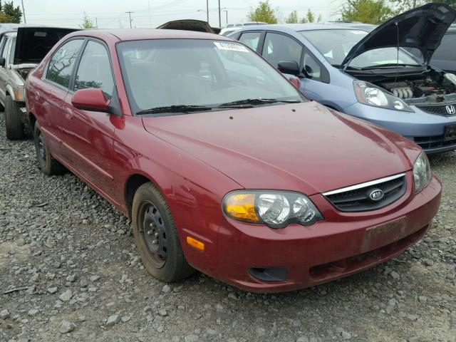 KNAFB161X35127997 - 2003 KIA SPECTRA GS RED photo 1