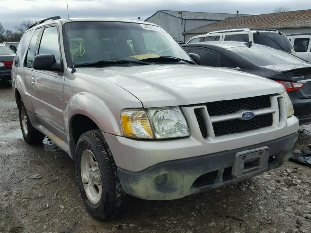 1FMYU60EX2UD69736 - 2002 FORD EXPLORER S SILVER photo 1