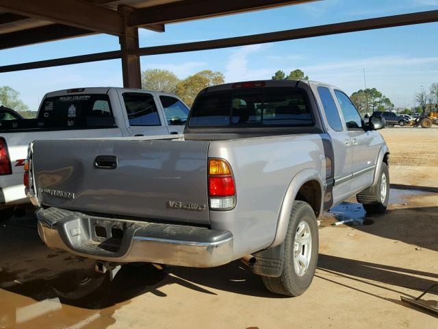 5TBBT4418YS009296 - 2000 TOYOTA TUNDRA ACC TAN photo 4