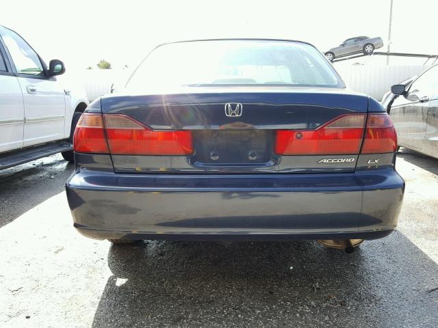 1HGCG5640YA095294 - 2000 HONDA ACCORD LX BLUE photo 10