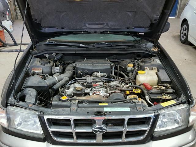 JF1SF6553XH721784 - 1999 SUBARU FORESTER S BLACK photo 7