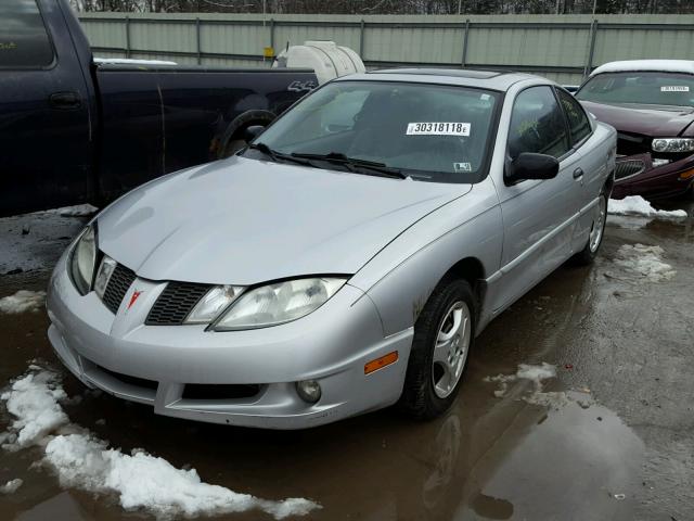 1G2JB12F237242732 - 2003 PONTIAC SUNFIRE SILVER photo 2