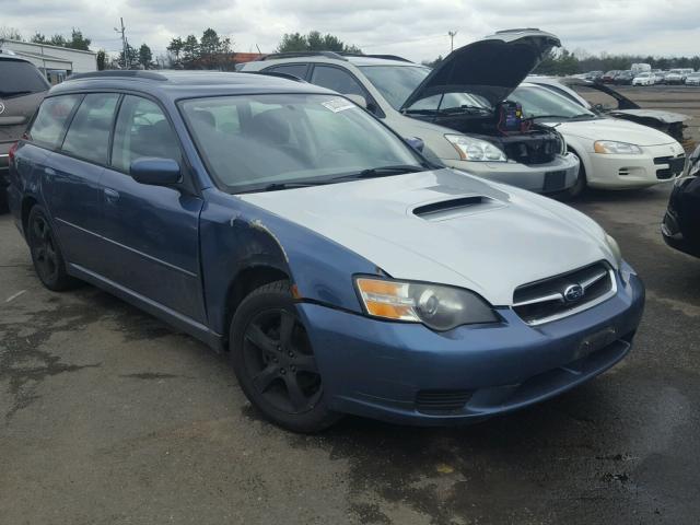 4S3BP616556387000 - 2005 SUBARU LEGACY 2.5 BLUE photo 1