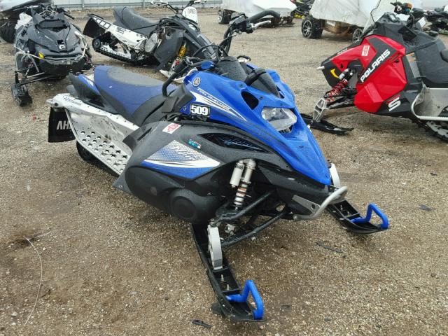 JYE8GL0039A004559 - 2009 YAMAHA SNOWMOBILE BLUE photo 1