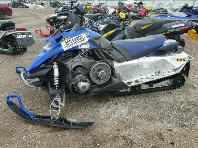 JYE8GL0039A004559 - 2009 YAMAHA SNOWMOBILE BLUE photo 9