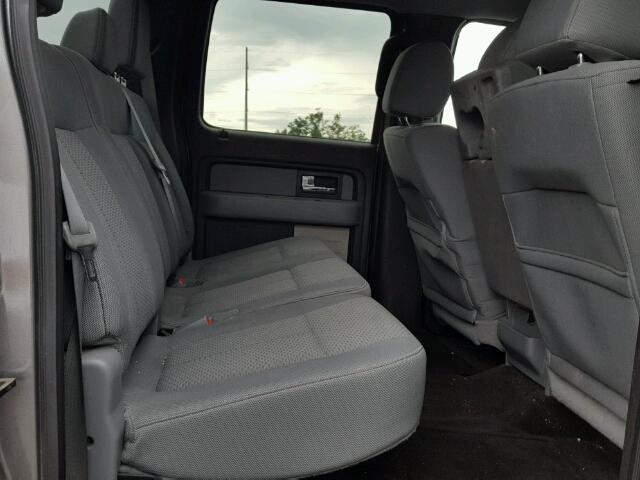 1FTFW1EF3DFC59208 - 2013 FORD F150 SUPER GRAY photo 6