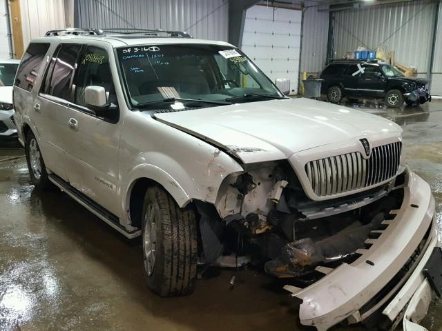 5LMFU28596LJ29784 - 2006 LINCOLN NAVIGATOR WHITE photo 1