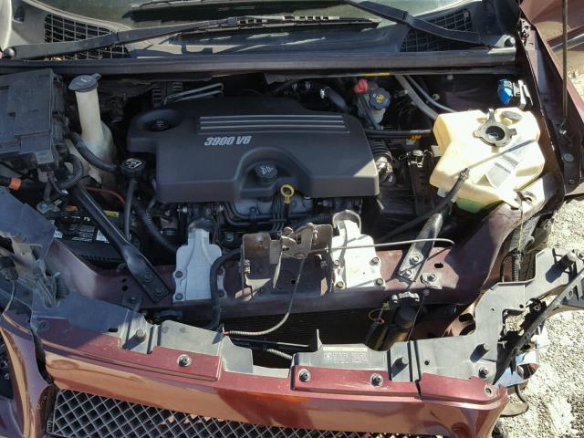 1GNDV231X7D173117 - 2007 CHEVROLET UPLANDER L 勃艮第红 照片 7