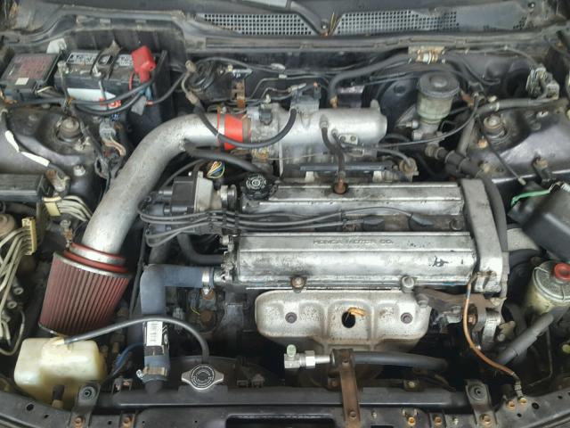 JH4DB7656TS011440 - 1996 ACURA INTEGRA LS BLACK photo 7