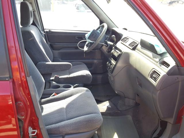 JHLRD1847VC011904 - 1997 HONDA CR-V LX RED photo 5