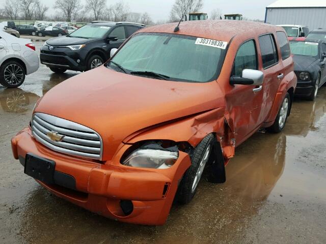 3GNDA23DX6S589186 - 2006 CHEVROLET HHR LT ORANGE photo 2