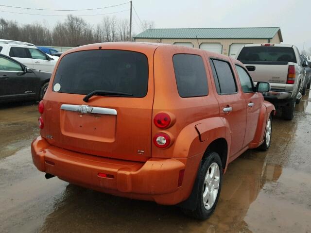 3GNDA23DX6S589186 - 2006 CHEVROLET HHR LT ORANGE photo 4