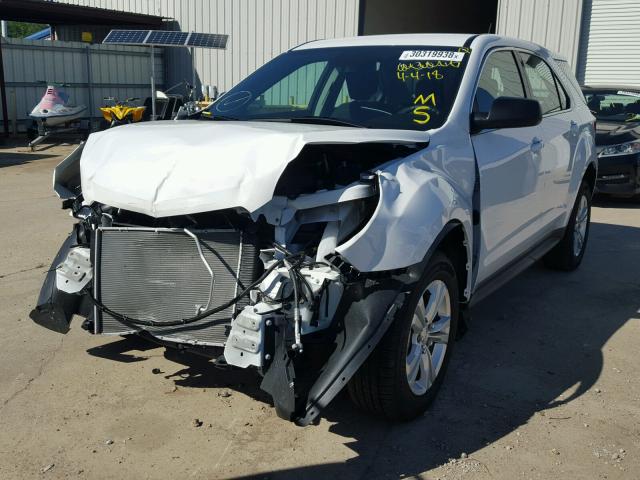 2GNALBEK0H1564949 - 2017 CHEVROLET EQUINOX LS WHITE photo 2