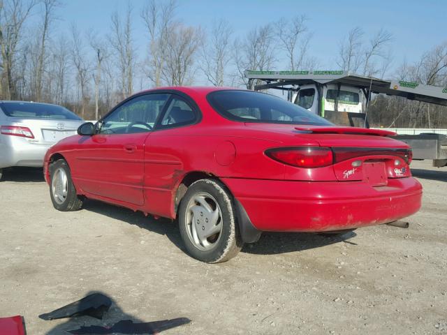 3FALP1134WR144530 - 1998 FORD ESCORT ZX2 RED photo 3