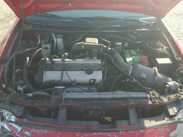 3FALP1134WR144530 - 1998 FORD ESCORT ZX2 RED photo 7