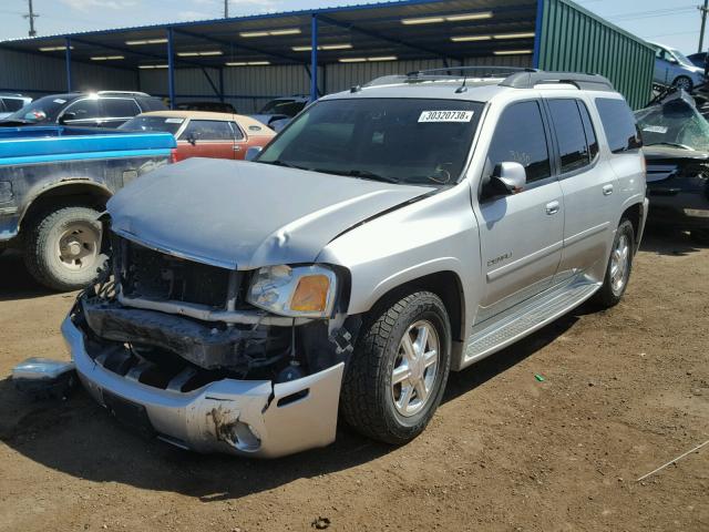 1GKET66M756189779 - 2005 GMC ENVOY DENA SILVER photo 2