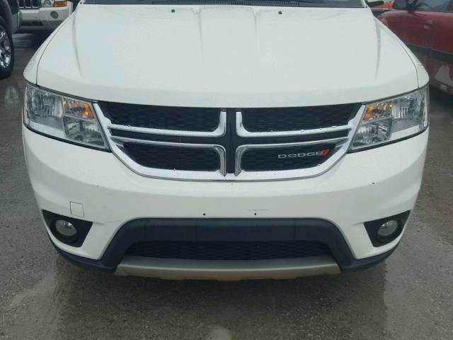 3C4PDCBG8FT644422 - 2015 DODGE JOURNEY SX WHITE photo 9